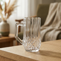 Glass Mug Set - 6 Pcs